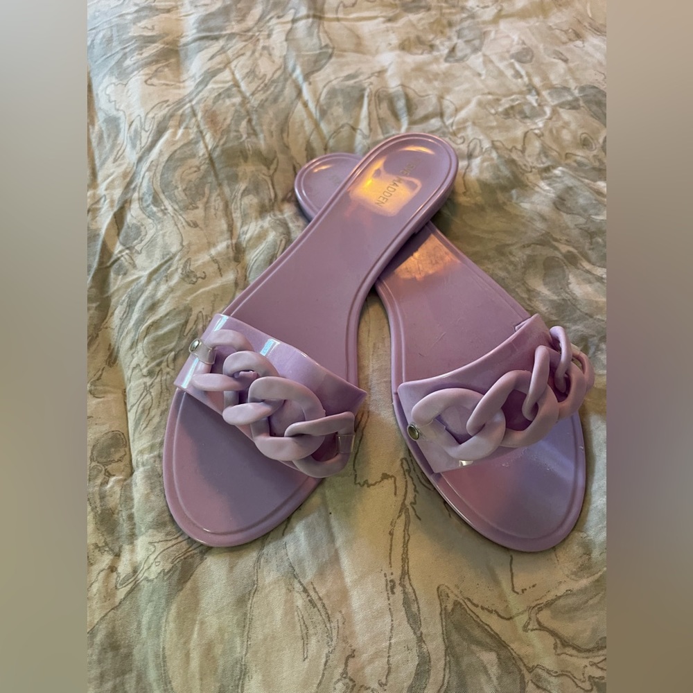 Lavender slides - Steve Madden